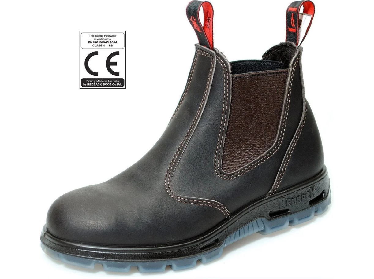 Redback Safety Boots | Brown USBOK