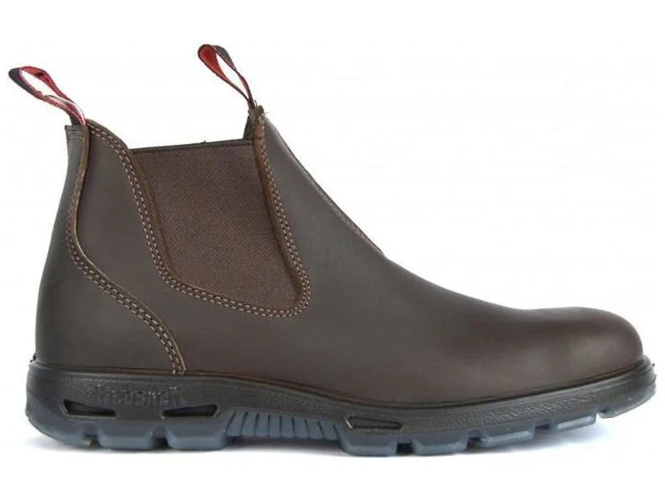 Redback Safety Boots | Brown USBOK