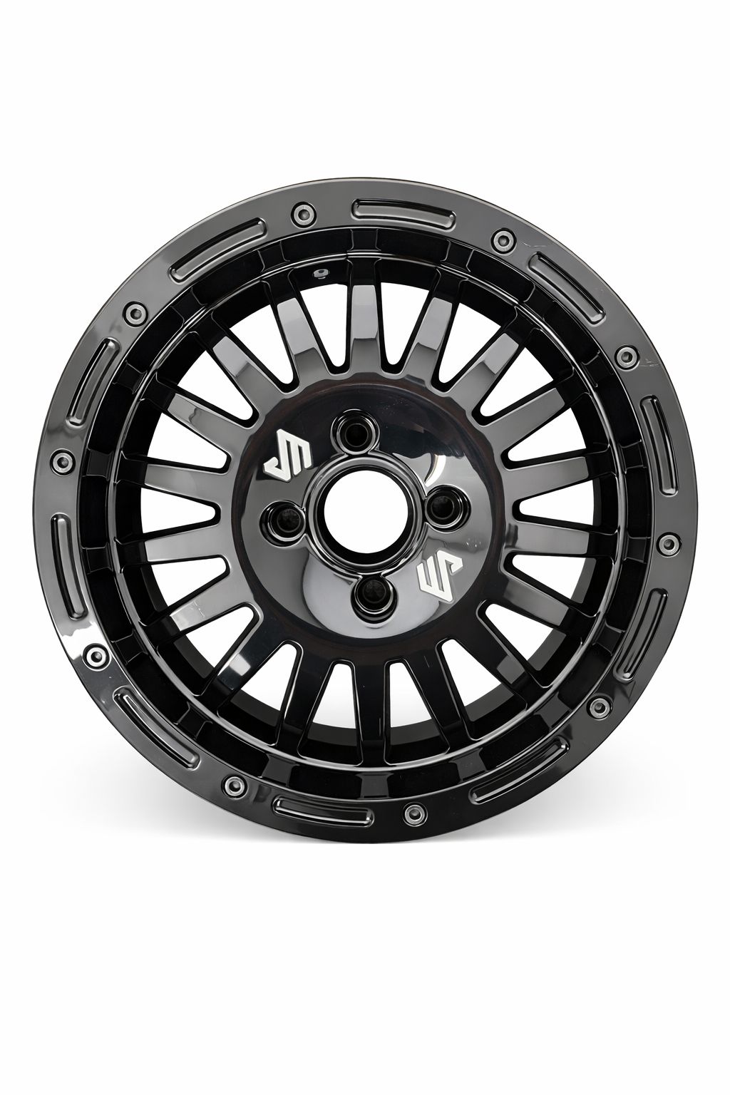 JMR 15" x 6.5" ET-12 3.25"BD Beadlock Grasstrack Race Wheel